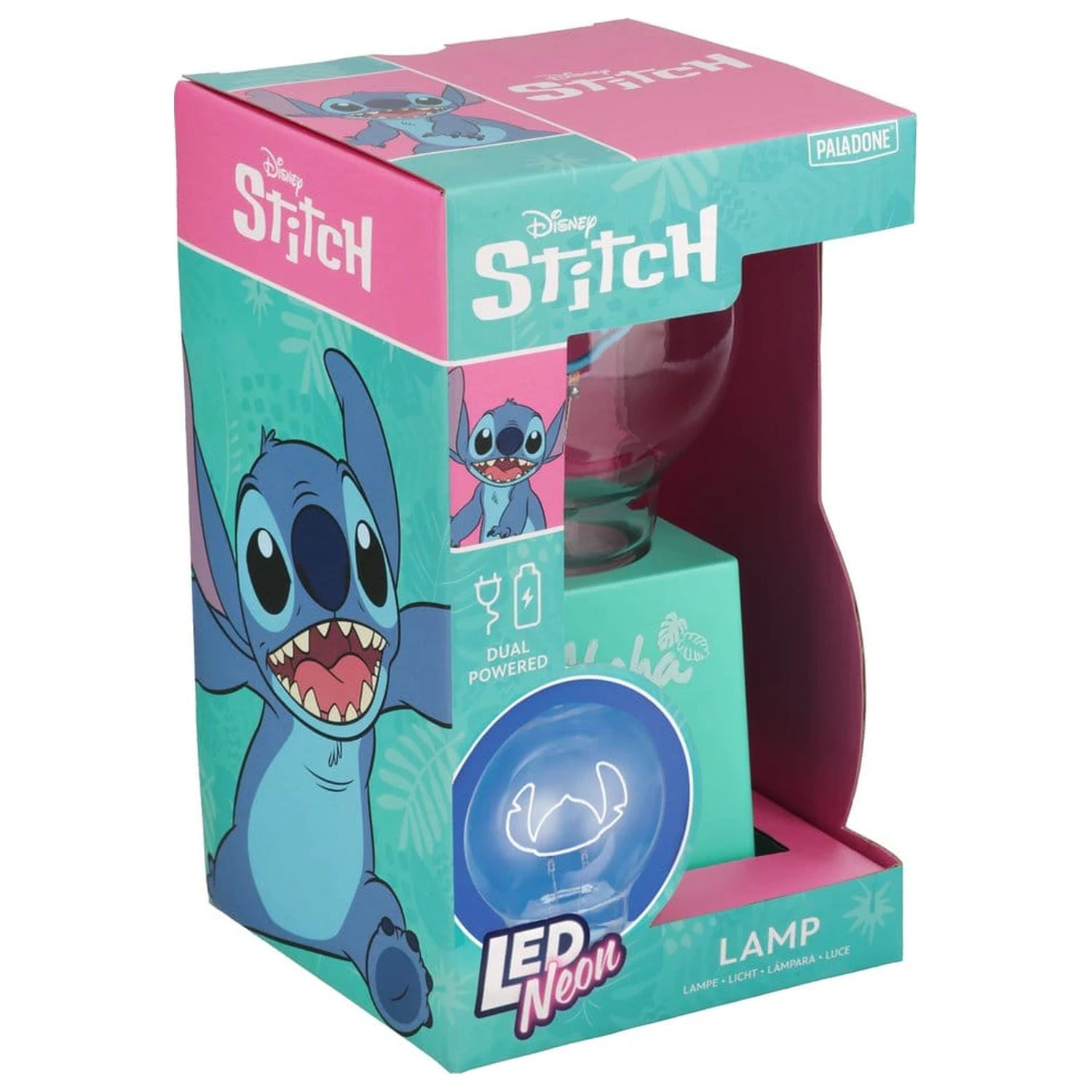 Disney Light Stitch bec LED Neon poza produsului