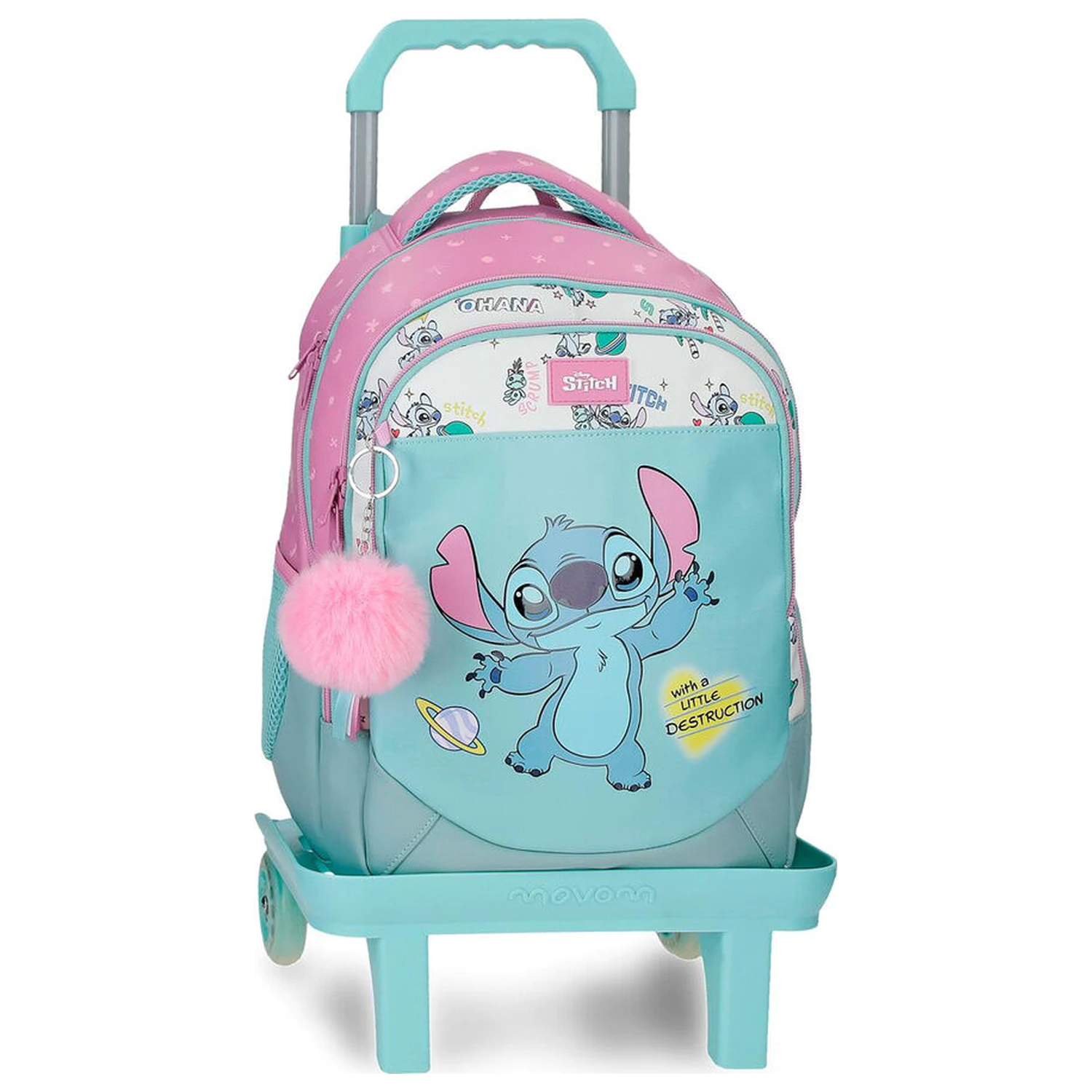 Disney Stitch Little Destruction troller 42cm poza produsului