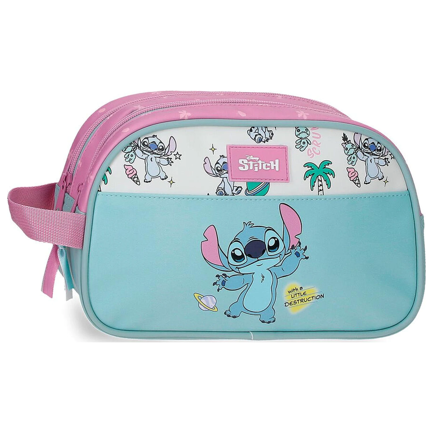Disney Stitch Little Destruction adaptable vanity case poza produsului