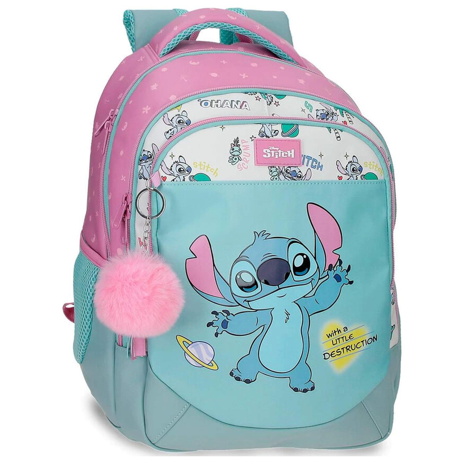 Disney Stitch Little Destruction rucsac adaptabil 42cm poza produsului