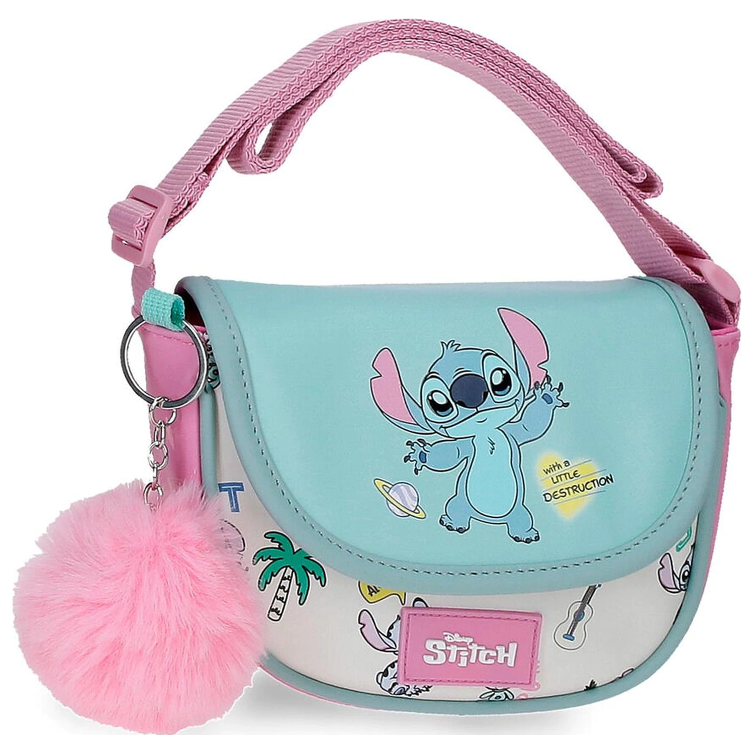 Disney Stitch Little Destruction geanta de umar poza produsului