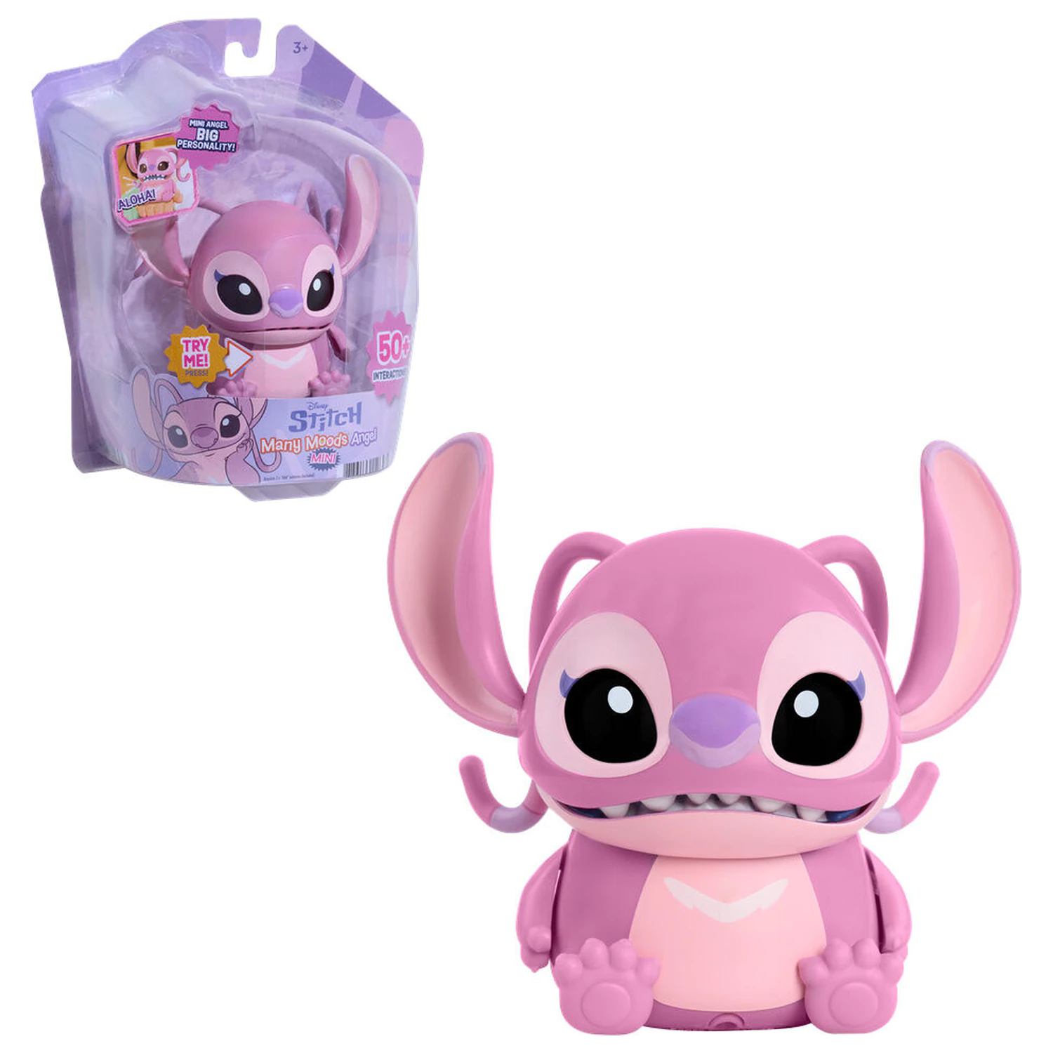 Figurina mini interactiva Disney Stitch Many Moods Angel poza produsului