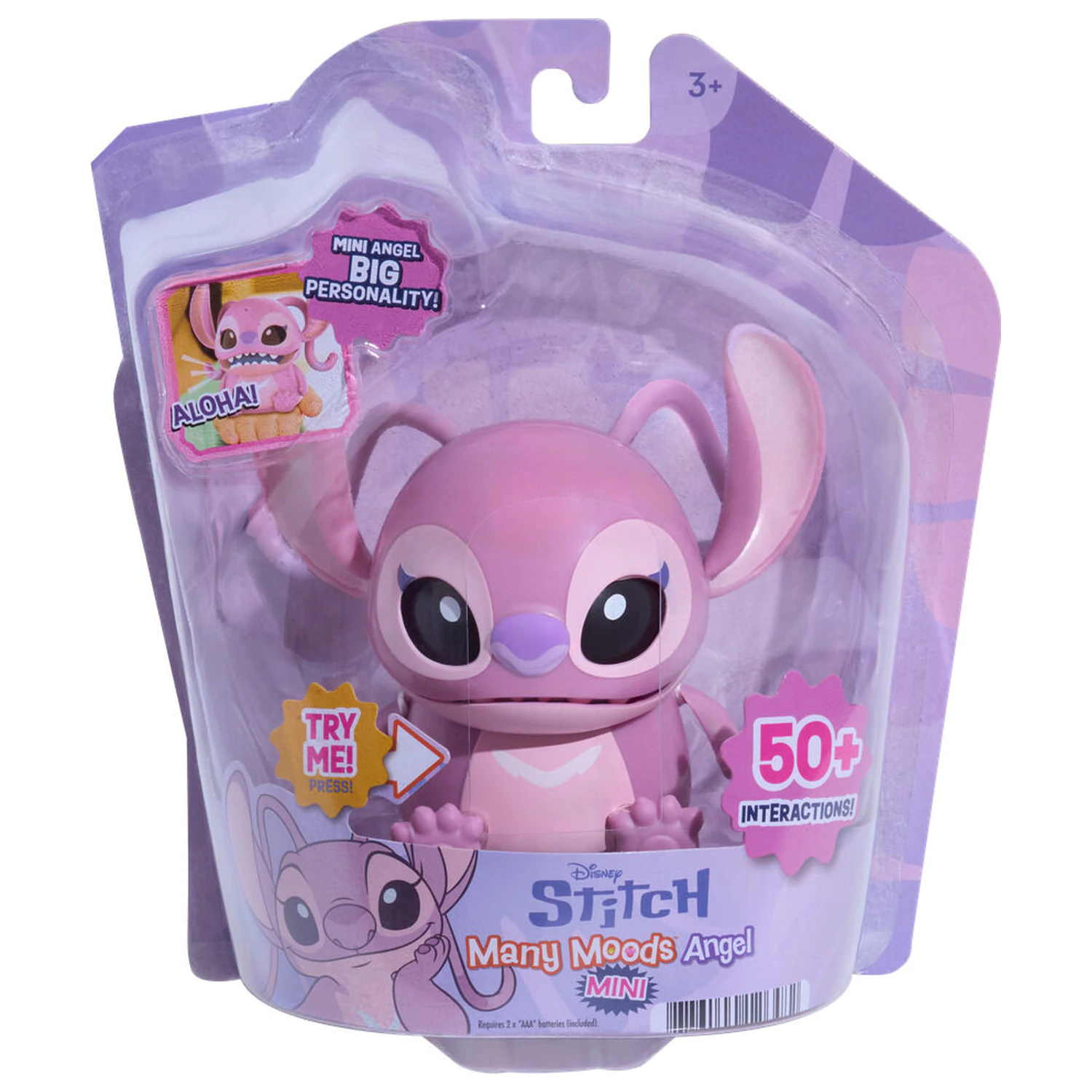Figurina mini interactiva Disney Stitch Many Moods Angel poza produsului