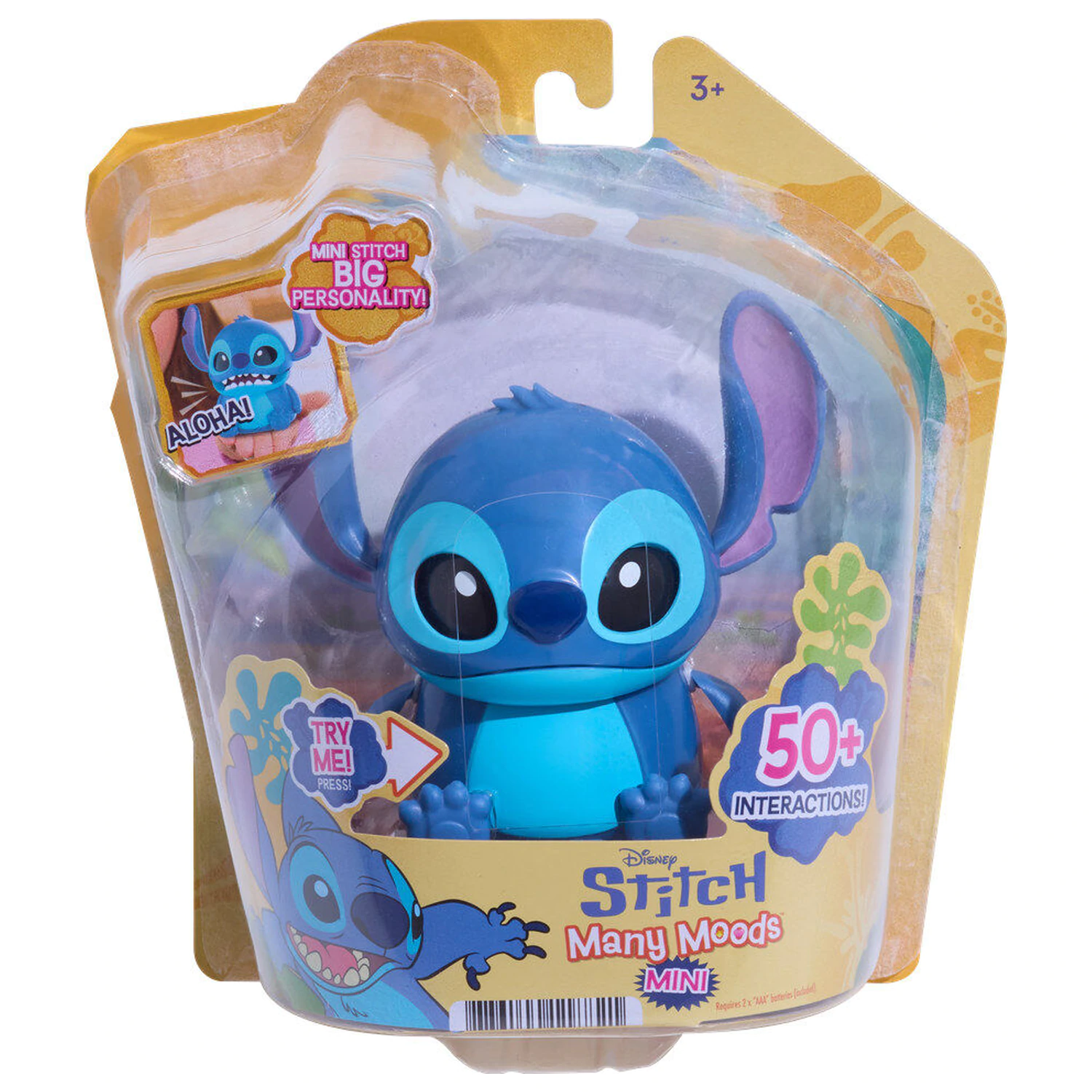 Disney Stitch Many Moods Stitch mini figurina interactiva poza produsului