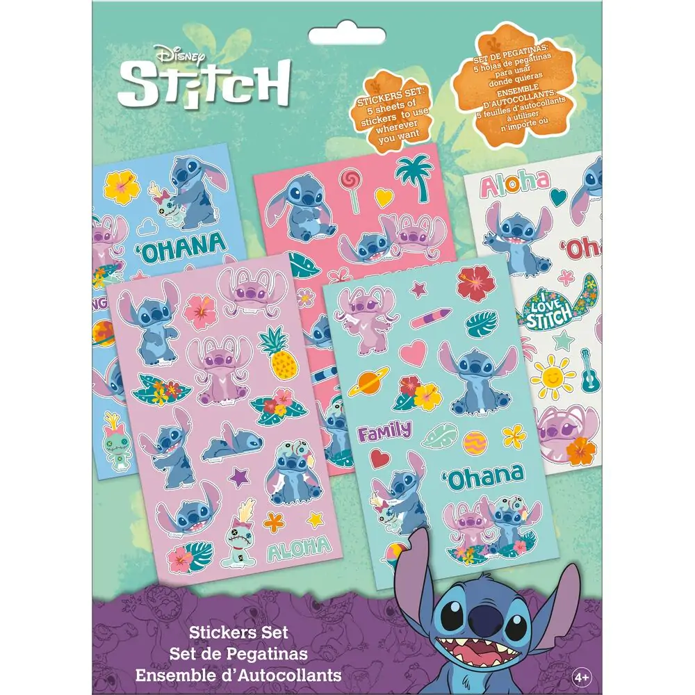 Disney Stitch Set de autocolante poza produsului