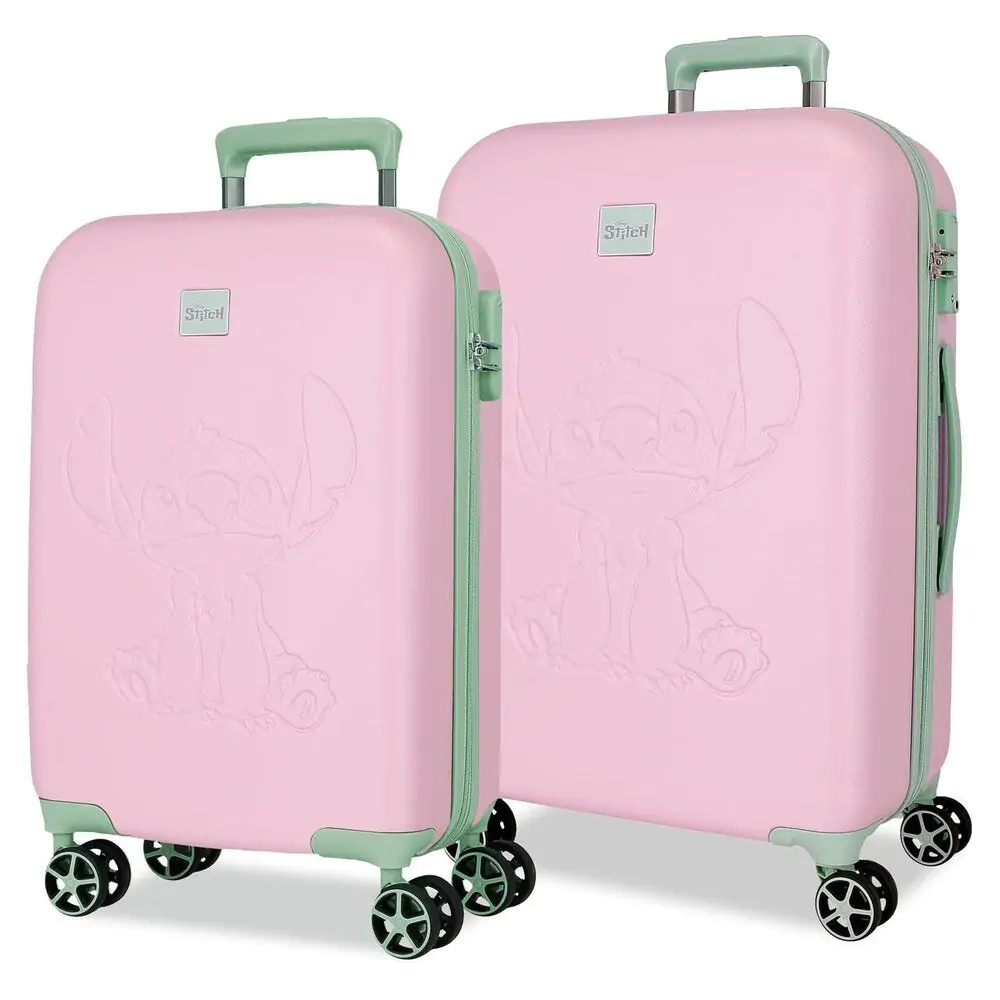 Disney Stitch Mauve ABS pachet 2 trolere poza produsului