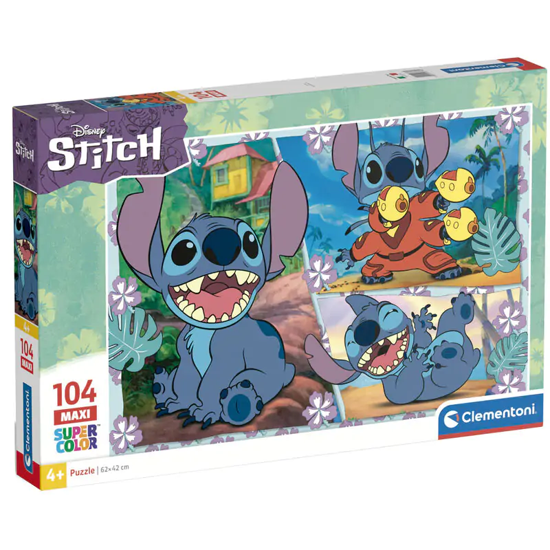 Disney Stitch maxi puzzle 104 piese poza produsului