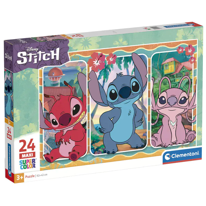 Disney Stitch maxi puzzle 24 piese poza produsului