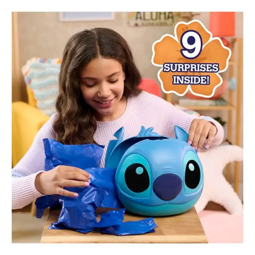 Disney Stitch capsulă surpriză 22,5 cm poza produsului