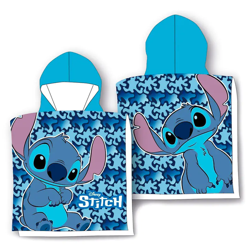 Disney Stitch poncho prosop microfibră poza produsului