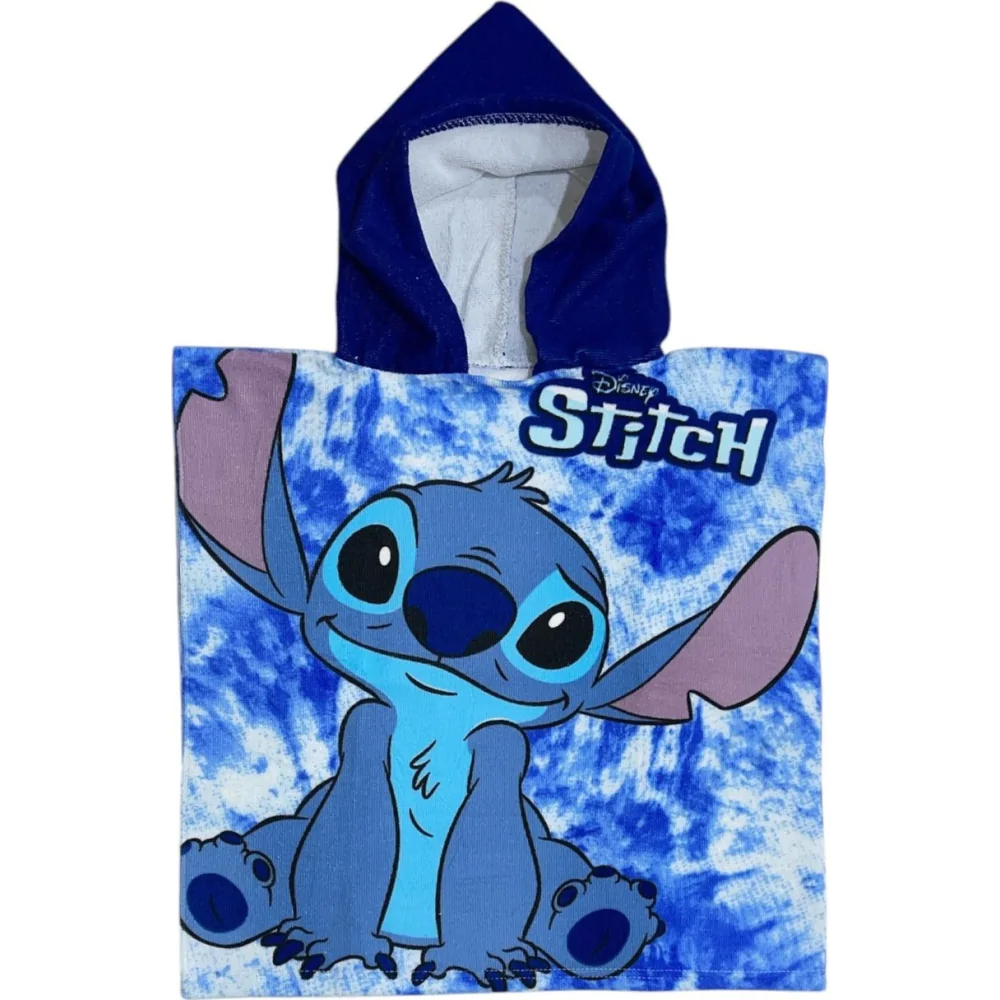 Prosop poncho din microfibră Disney Stitch poza produsului