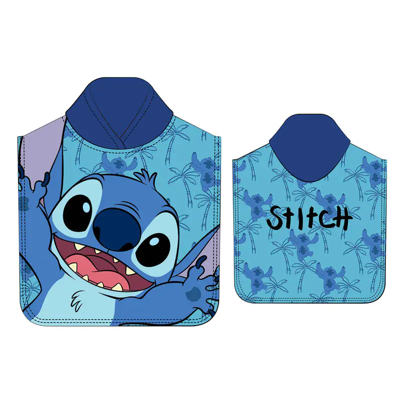 Prosop poncho din microfibră Disney Stitch poza produsului