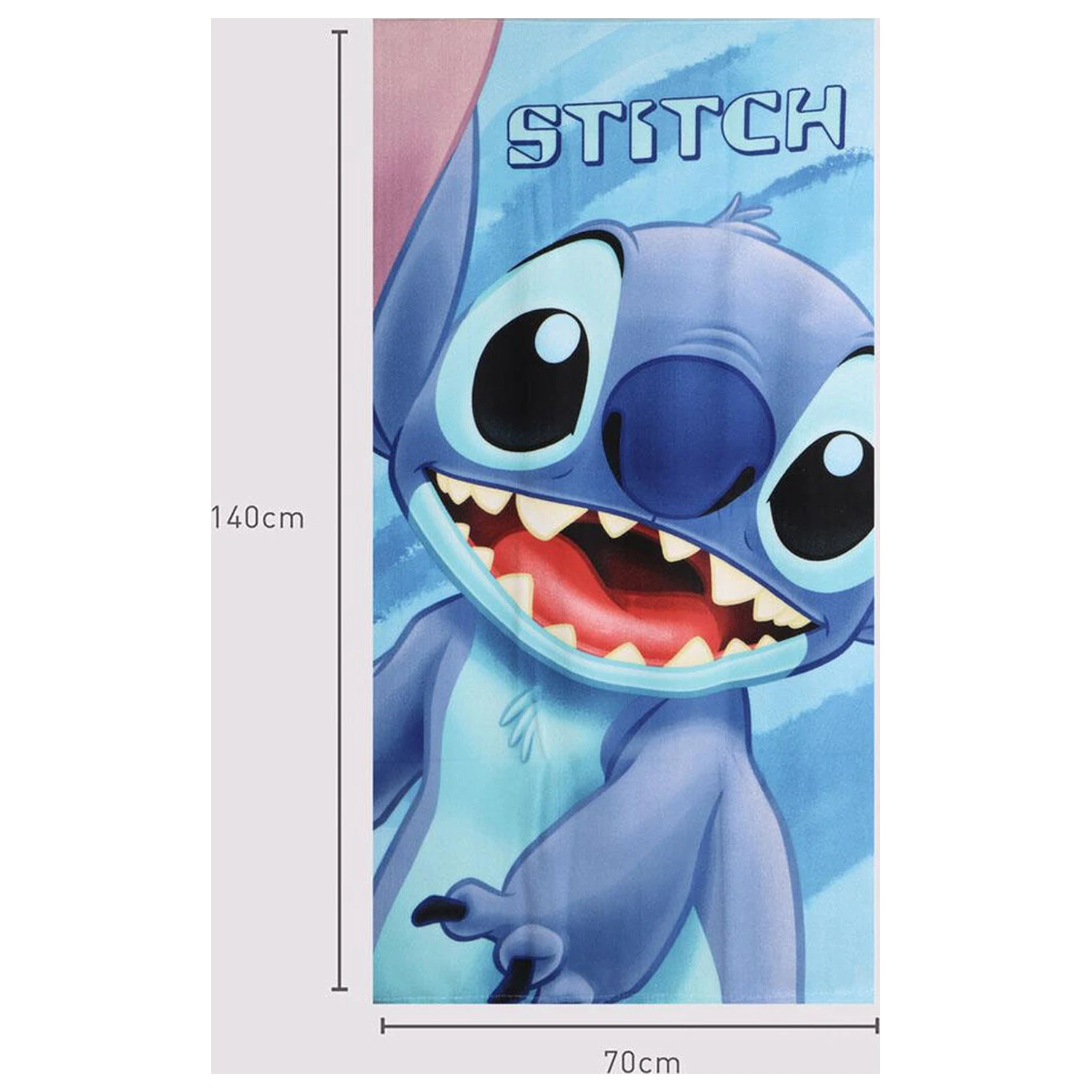 Disney Stitch prosop de plaja din microfibra poza produsului