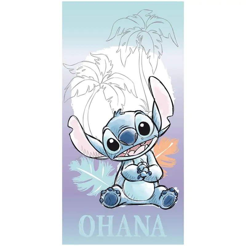 Disney Stitch prosop de plajă din microfibră poza produsului