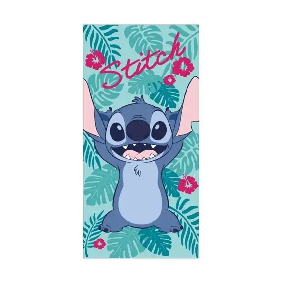 Disney Stitch prosop de plajă din microfibră poza produsului