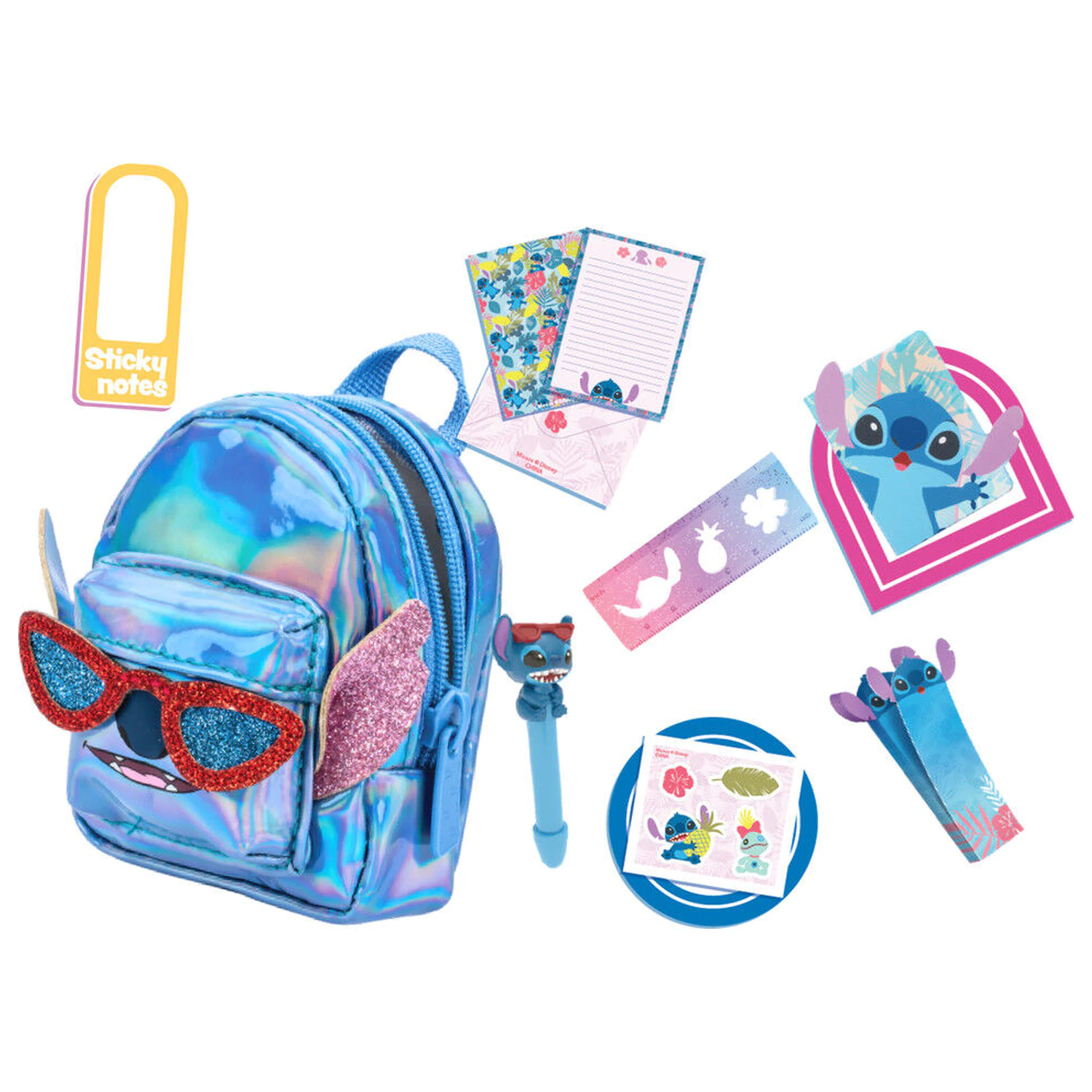 Disney Stitch mini rucsac cu accesorii poza produsului