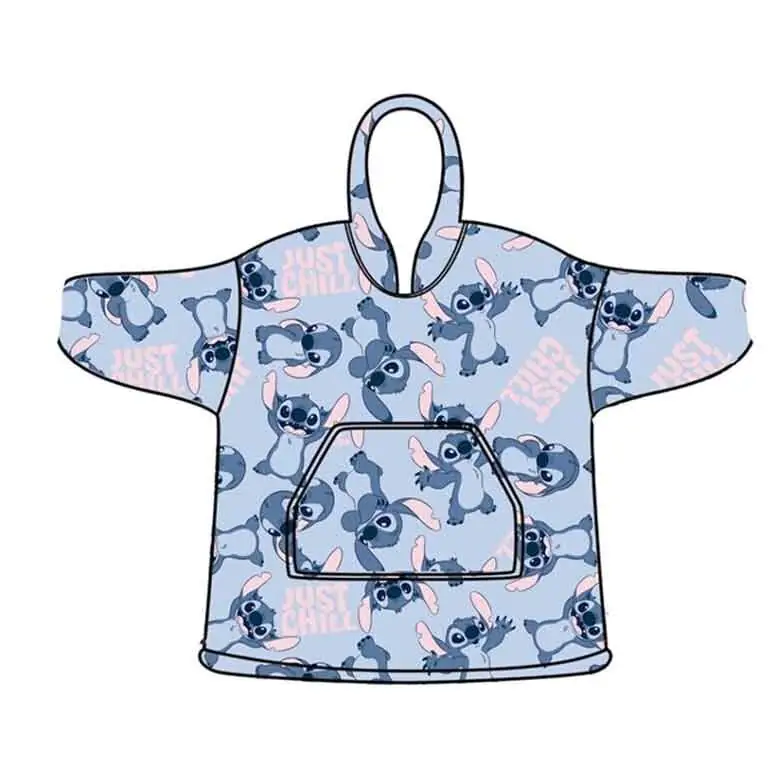 Disney Stitch hanorac supradimensionat palton copii coral poza produsului