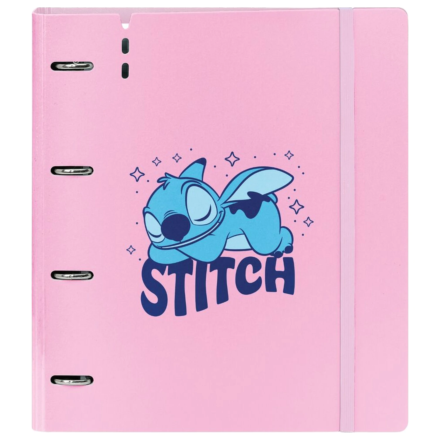 Disney Stitch Ohana dosar din carton A4 cu 4 inele si foi poza produsului