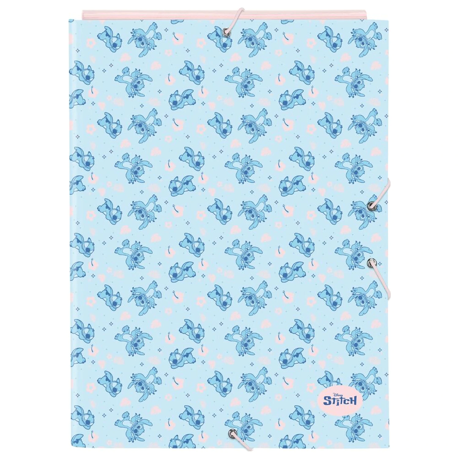 Disney Stitch Ohana A4 biblioraft din carton cu clapete poza produsului