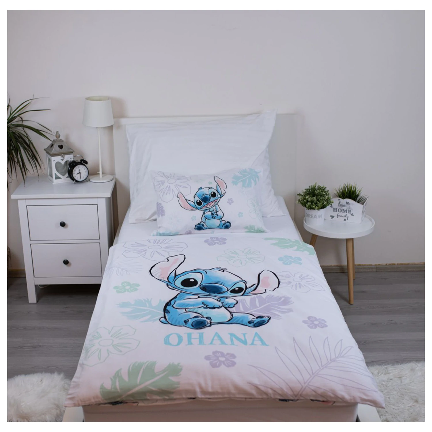 Disney Stitch Ohana White Kids' husa de pilota poza produsului
