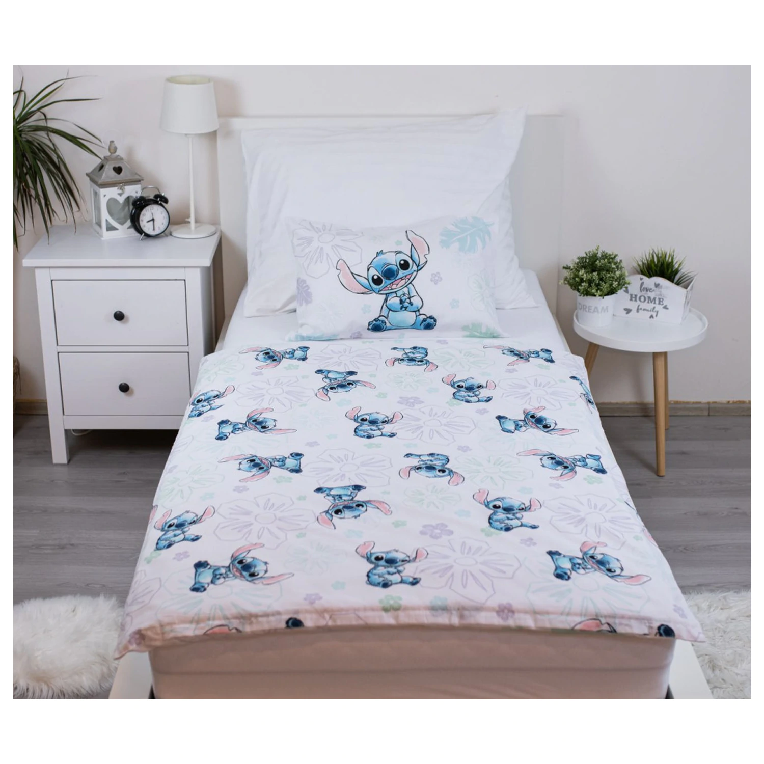 Disney Stitch Ohana White Kids' husa de pilota poza produsului