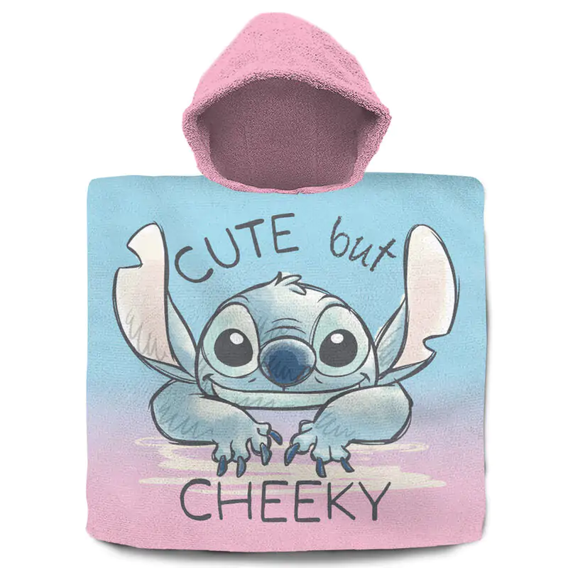 Disney Stitch prosop poncho din bumbac poza produsului