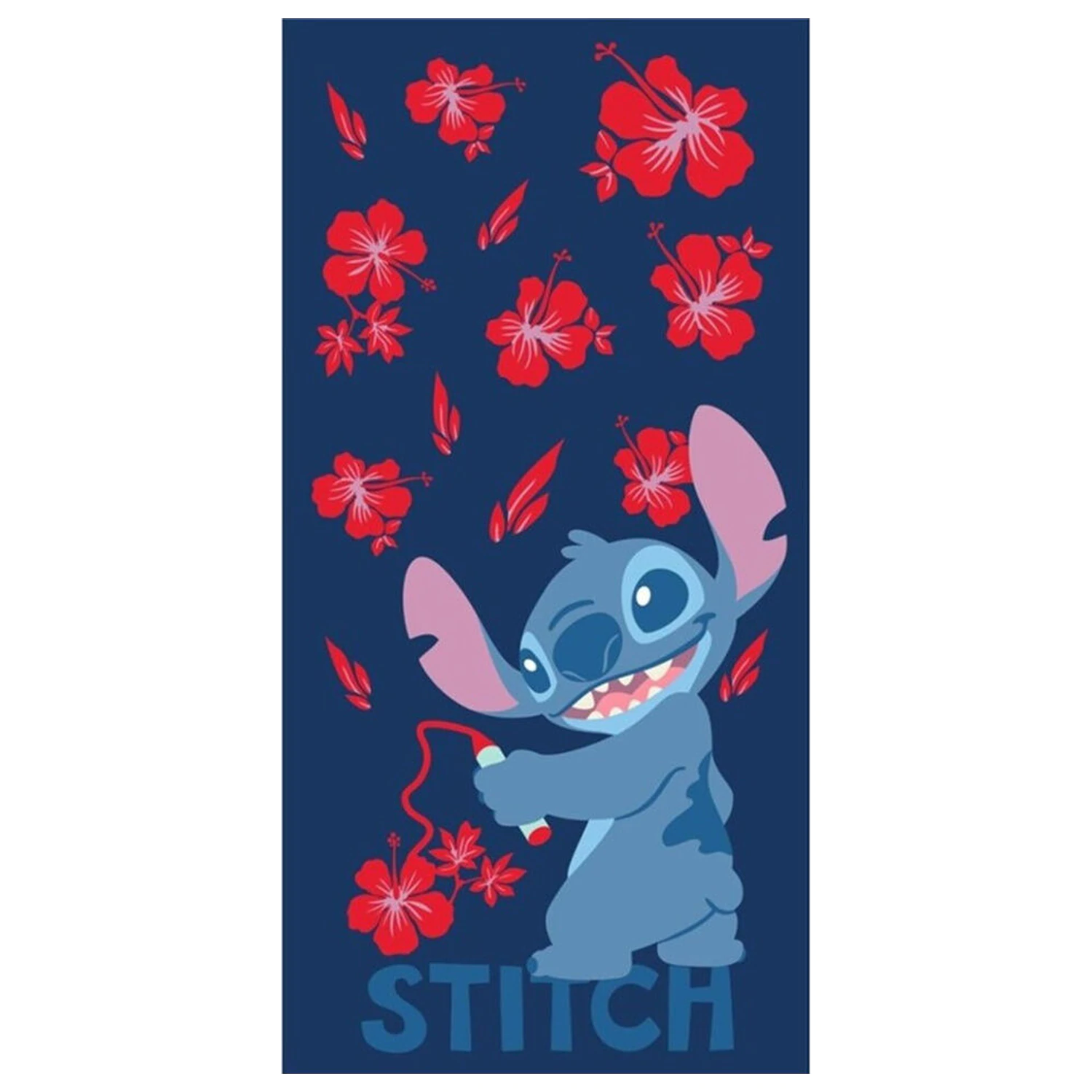 Disney Stitch prosop de plaja din bumbac poza produsului