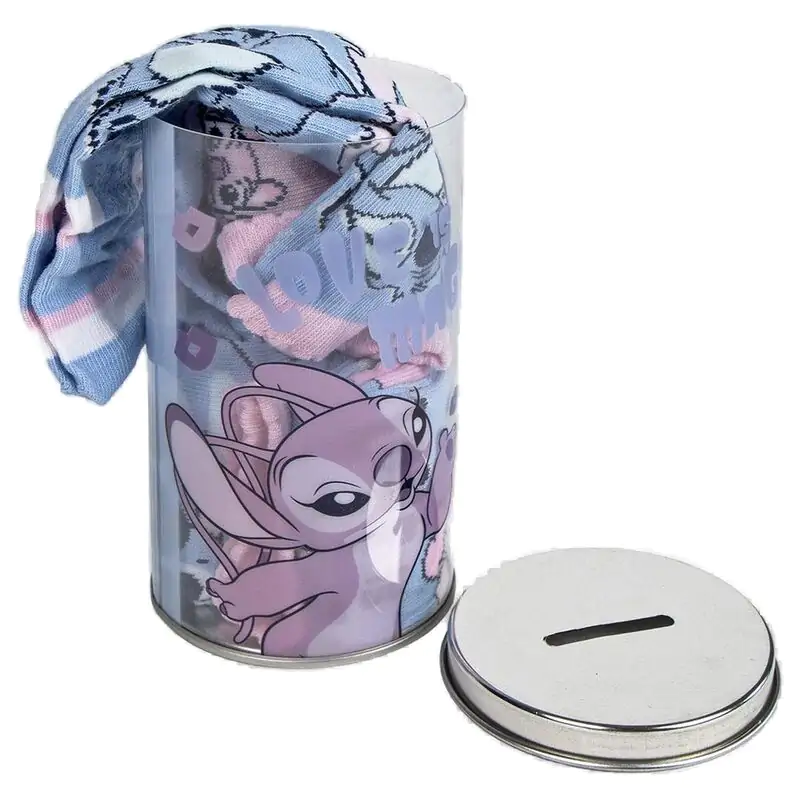 Disney Stitch Pușculiță și Set Șosete 35/38 poza produsului