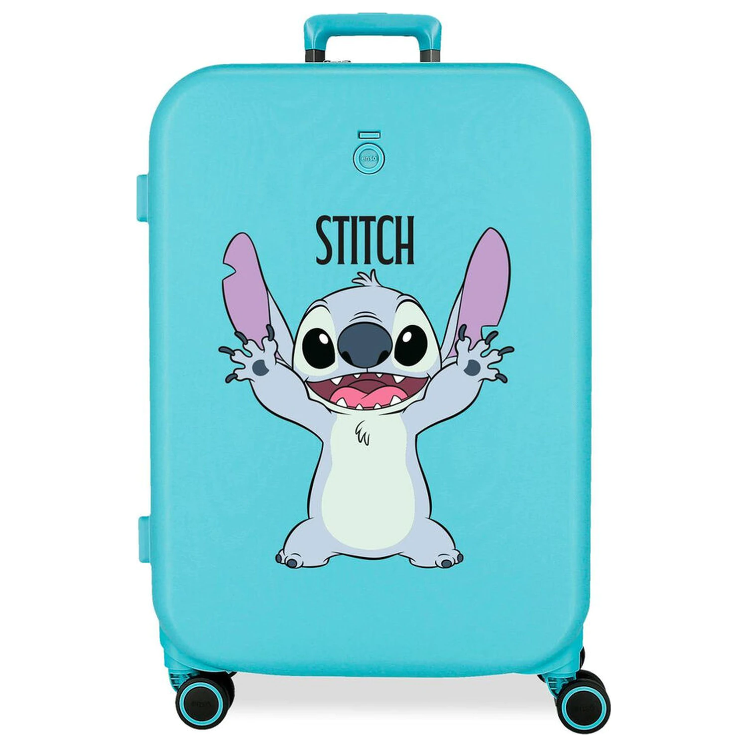 Disney Stitch Playful ABS valiza tip troller 70cm poza produsului