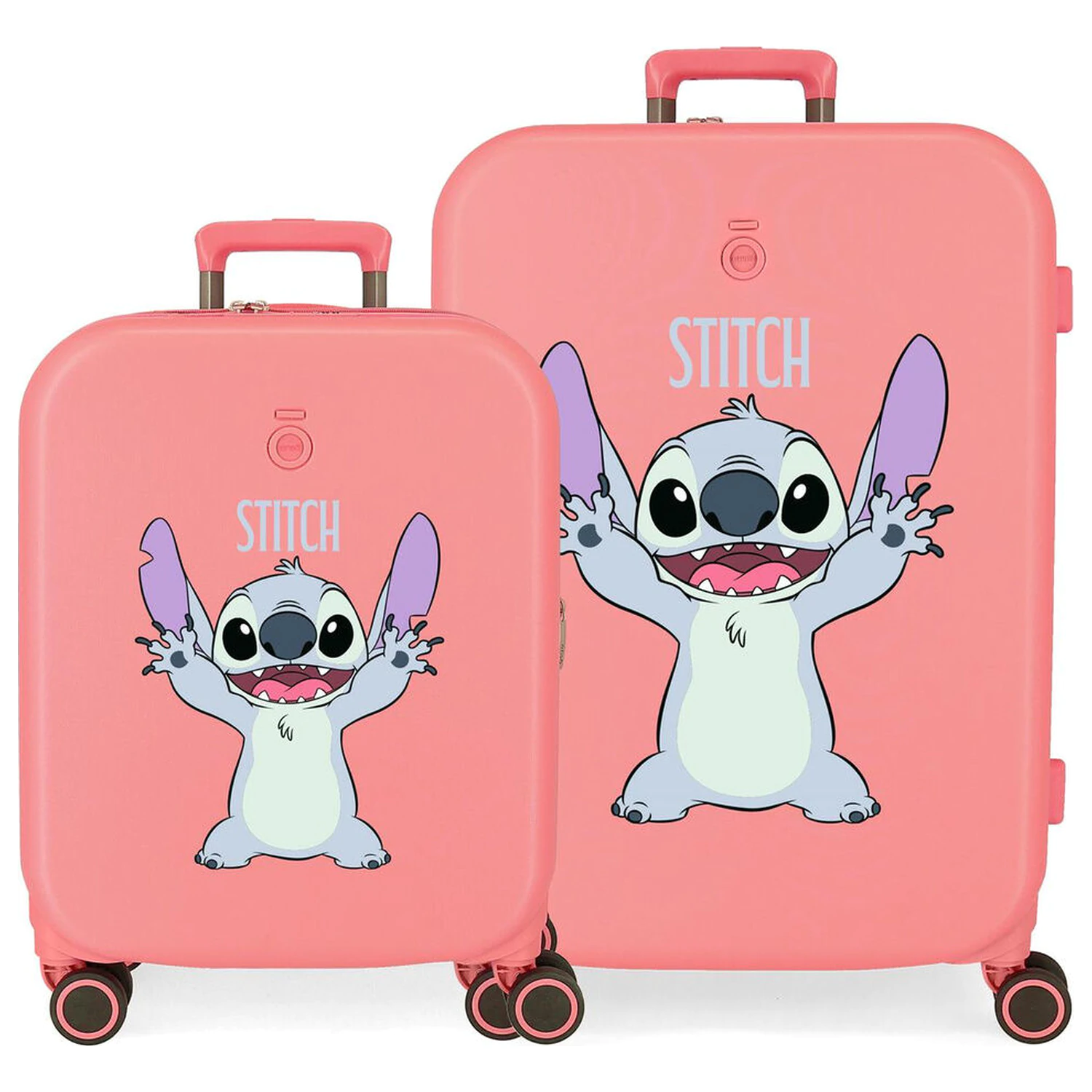 Disney Stitch Playful Set 2 trollere ABS 55-70cm poza produsului