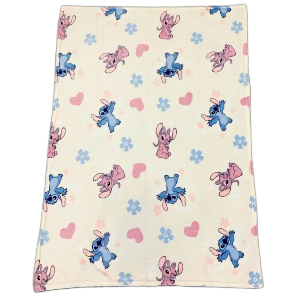 Disney Stitch patura coral 110x150cm poza produsului