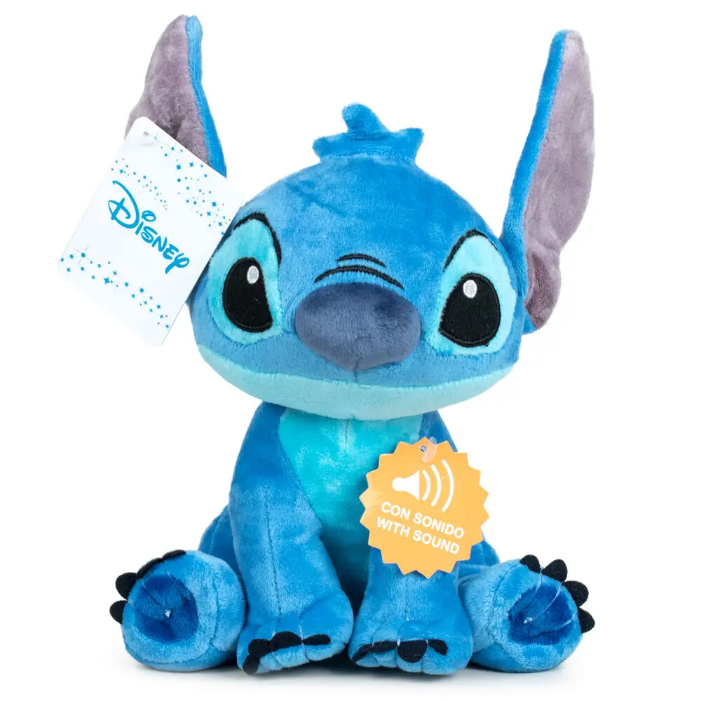 Jucărie de pluș moale Disney Stitch cu sunet 40cm poza produsului