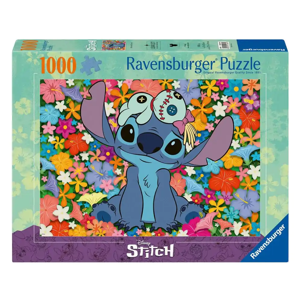 Disney Jigsaw Puzzle Stitch (1000 piese) poza produsului