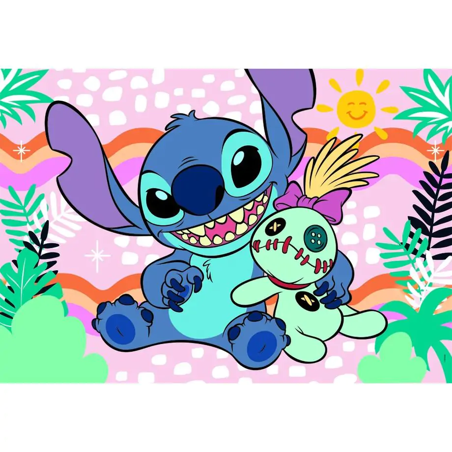 Disney Stitch puzzle 60 piese poza produsului