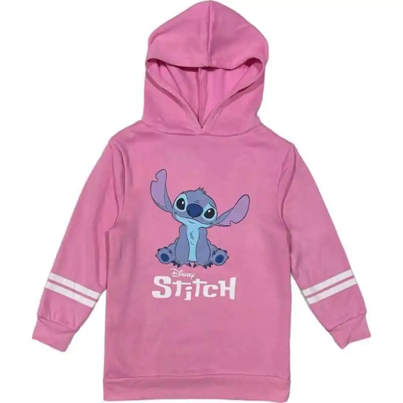 Disney Stitch rochie cu glugă roz poza produsului