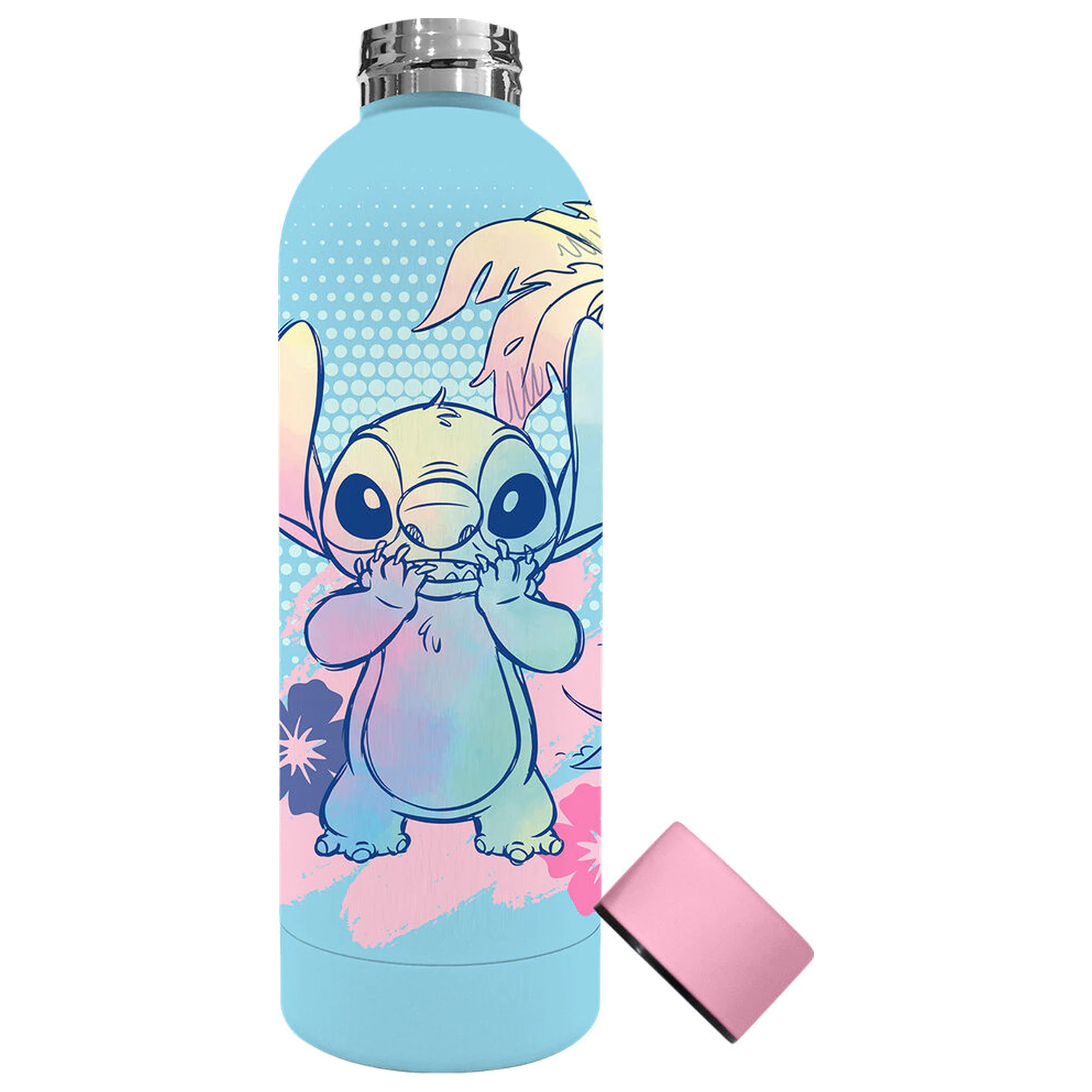 Disney Stitch sticla de apa soft touch din otel inoxidabil 500ml poza produsului