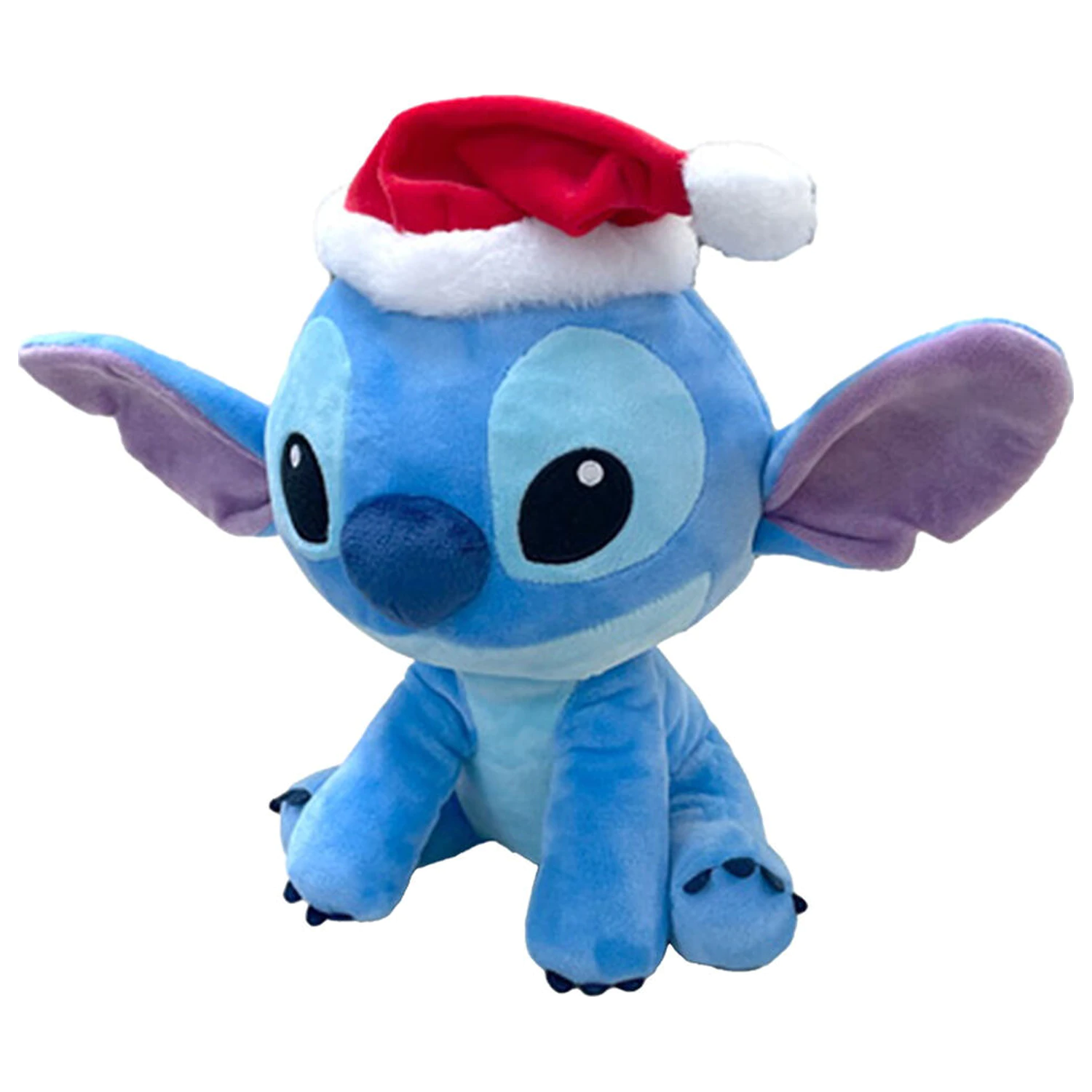 Disney Stitch Caciula de Mos Craciun 25cm poza produsului