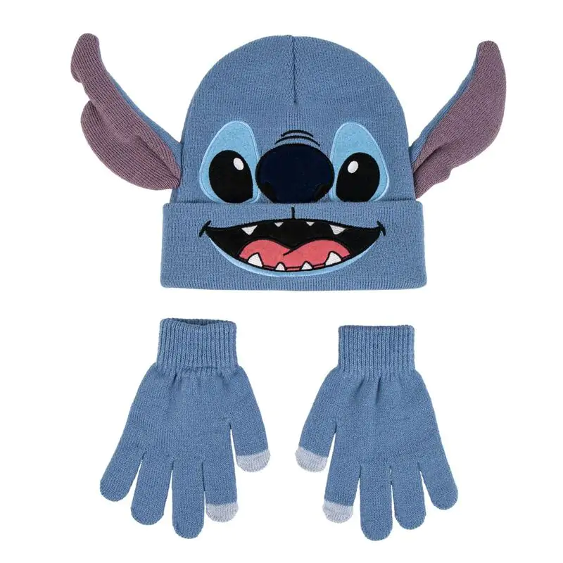 Disney Stitch set caciula si manusi poza produsului