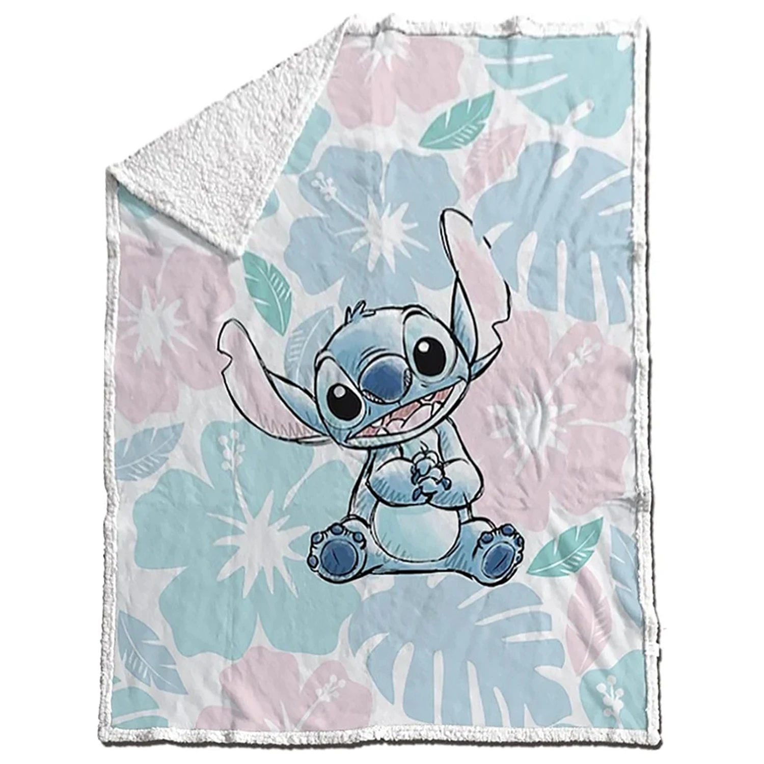 Disney Stitch Settle patura sherpa poza produsului