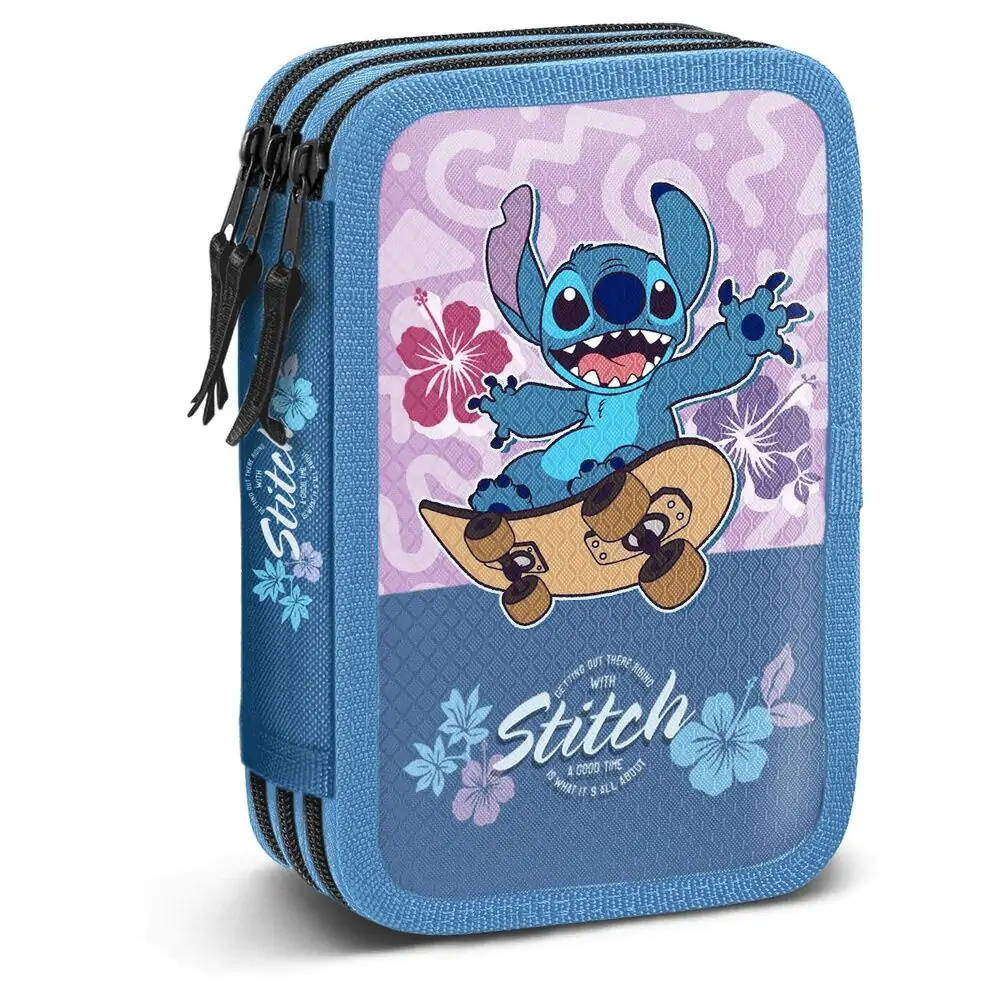 Disney Stitch Skate penar triplu poza produsului