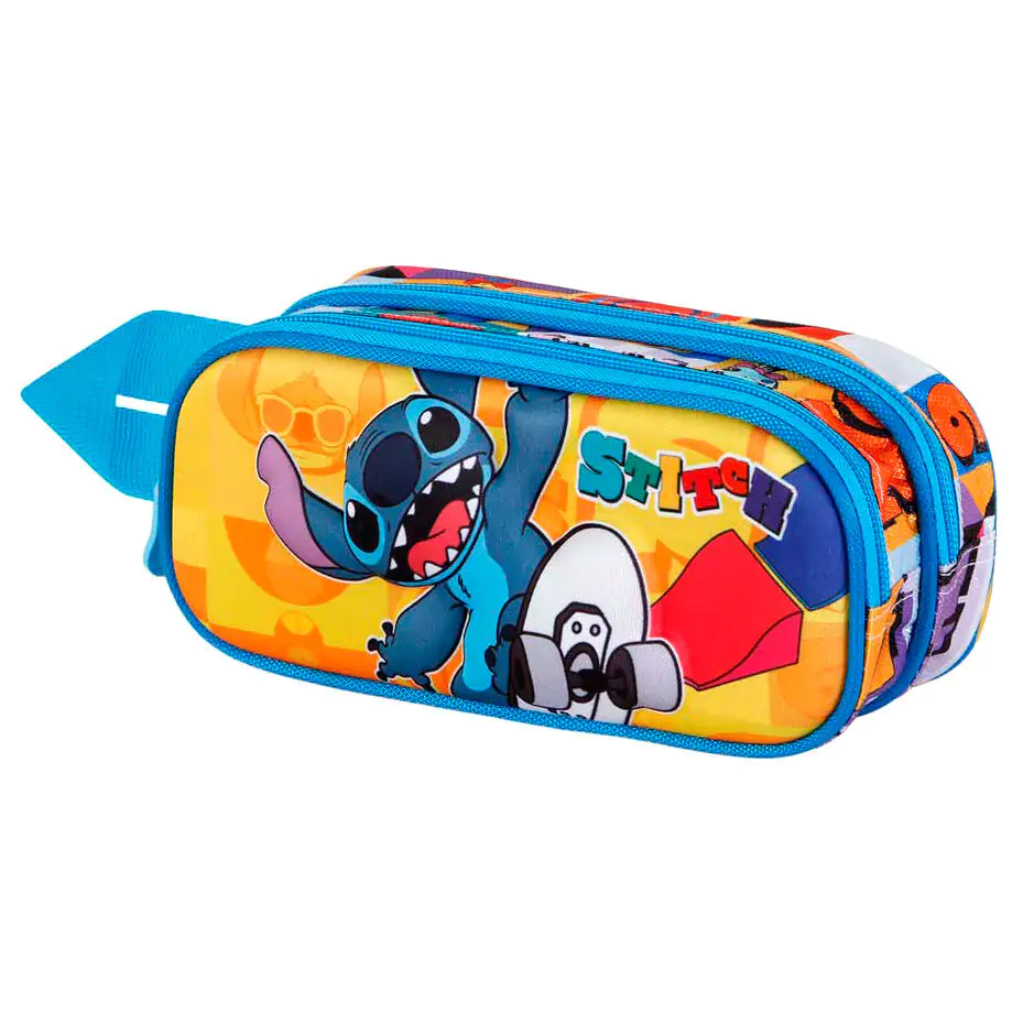 Disney Stitch Skater 3D penar dublu poza produsului