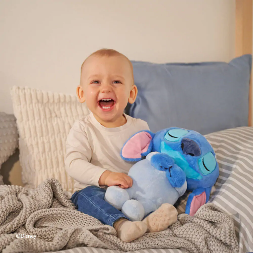 Jucarie de plus Disney Stitch Sleepy de 31 cm cu sunet poza produsului
