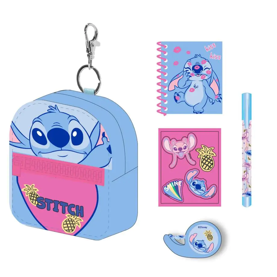 Disney Stitch Set de papetărie mini rucsac poza produsului