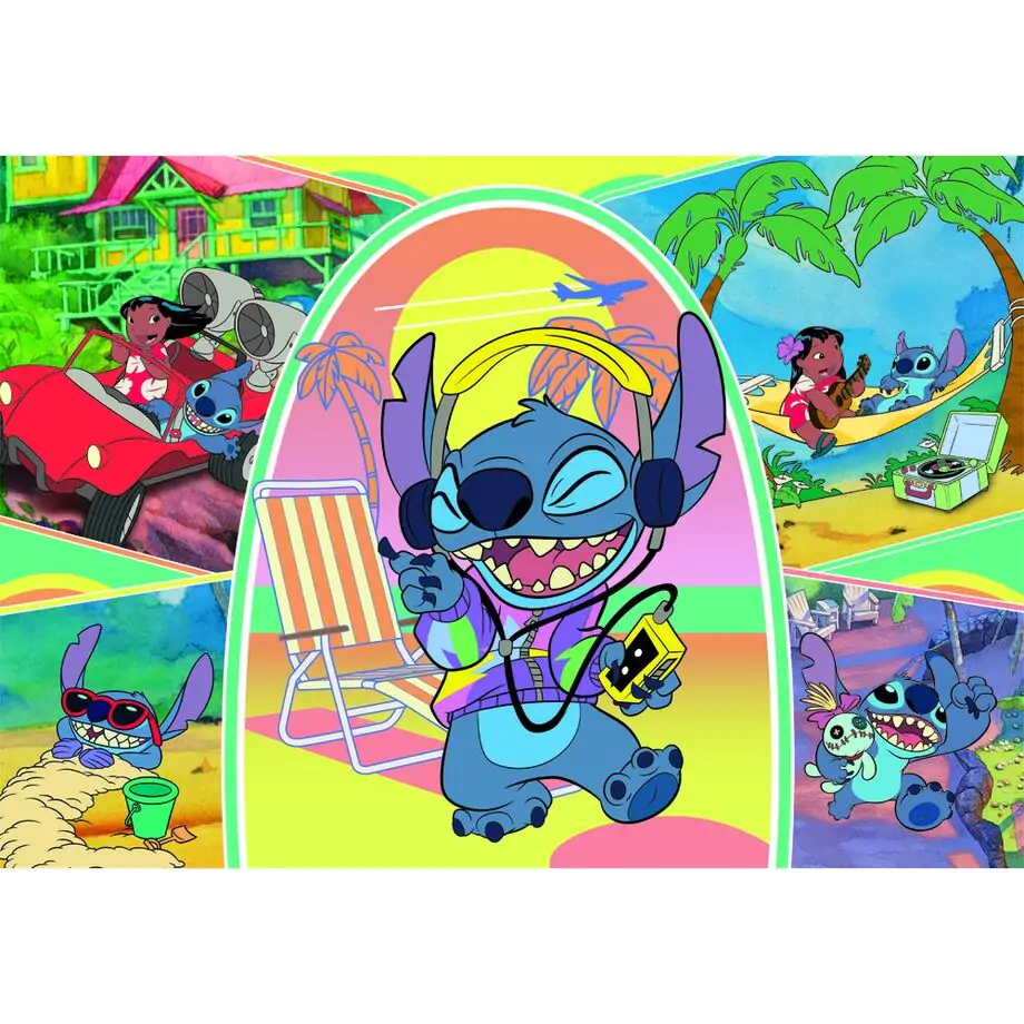 Disney Stitch super puzzle 180 de piese poza produsului