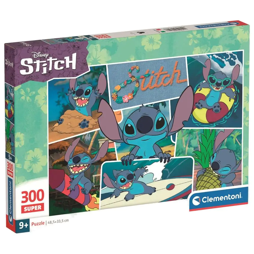 Disney Stitch super puzzle 300 piese poza produsului