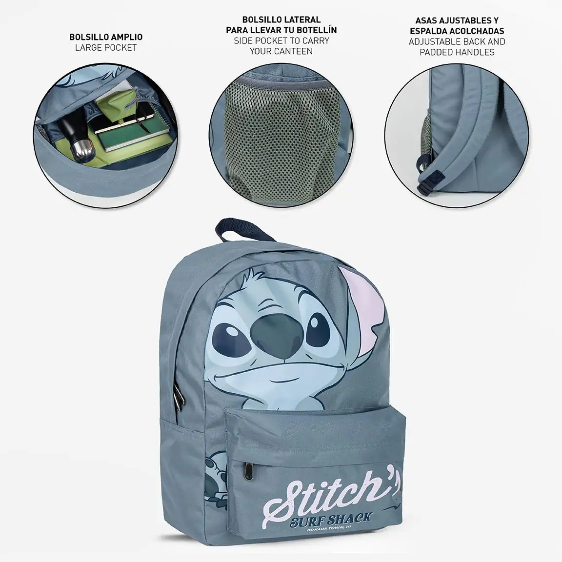 Disney Stitch Surf Shack rucsac poza produsului