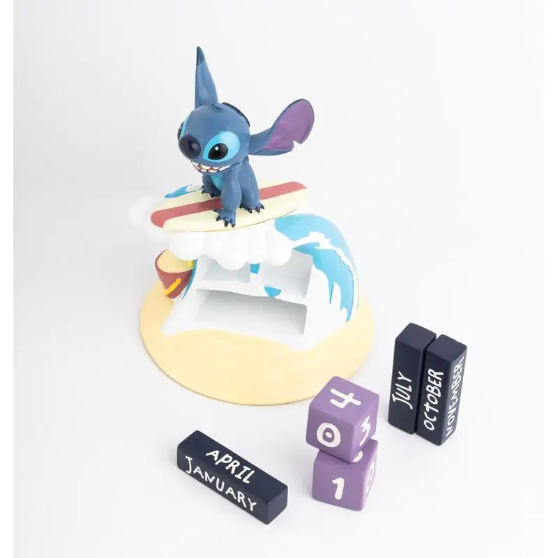 Disney Stitch Surfer calendar perpetuu 3D poza produsului