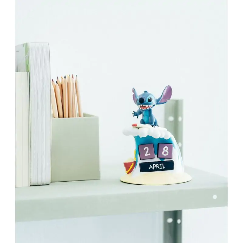 Disney Stitch Surfer calendar perpetuu 3D poza produsului