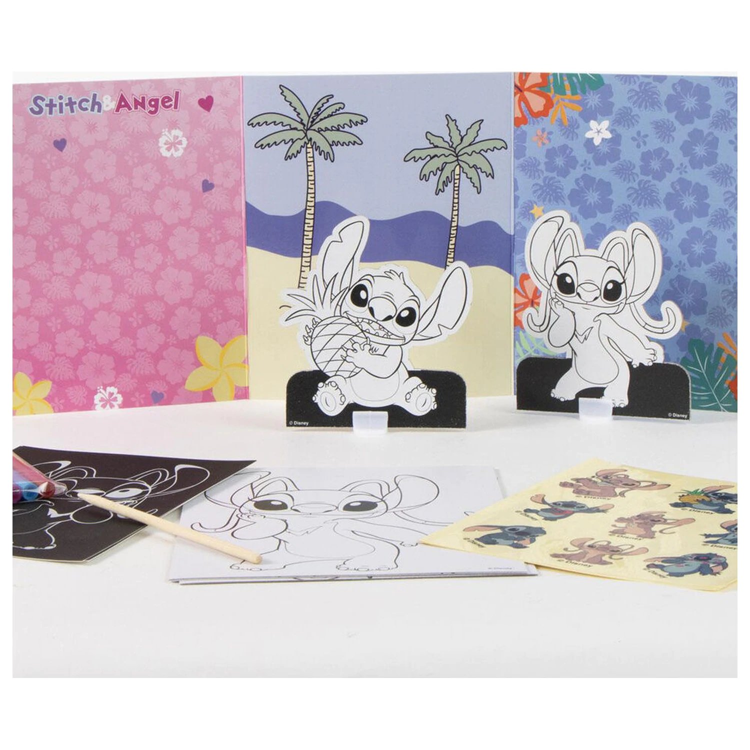 Disney Stitch Set sac de colorat poza produsului