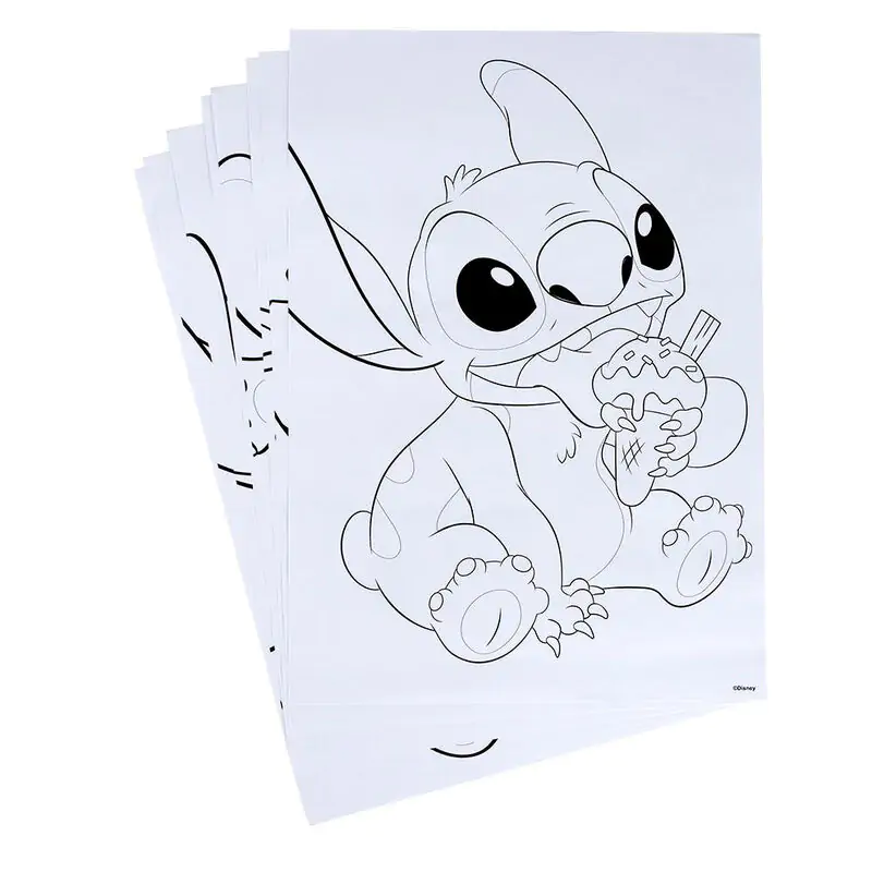 Set de papetărie de colorat Disney Stitch poza produsului